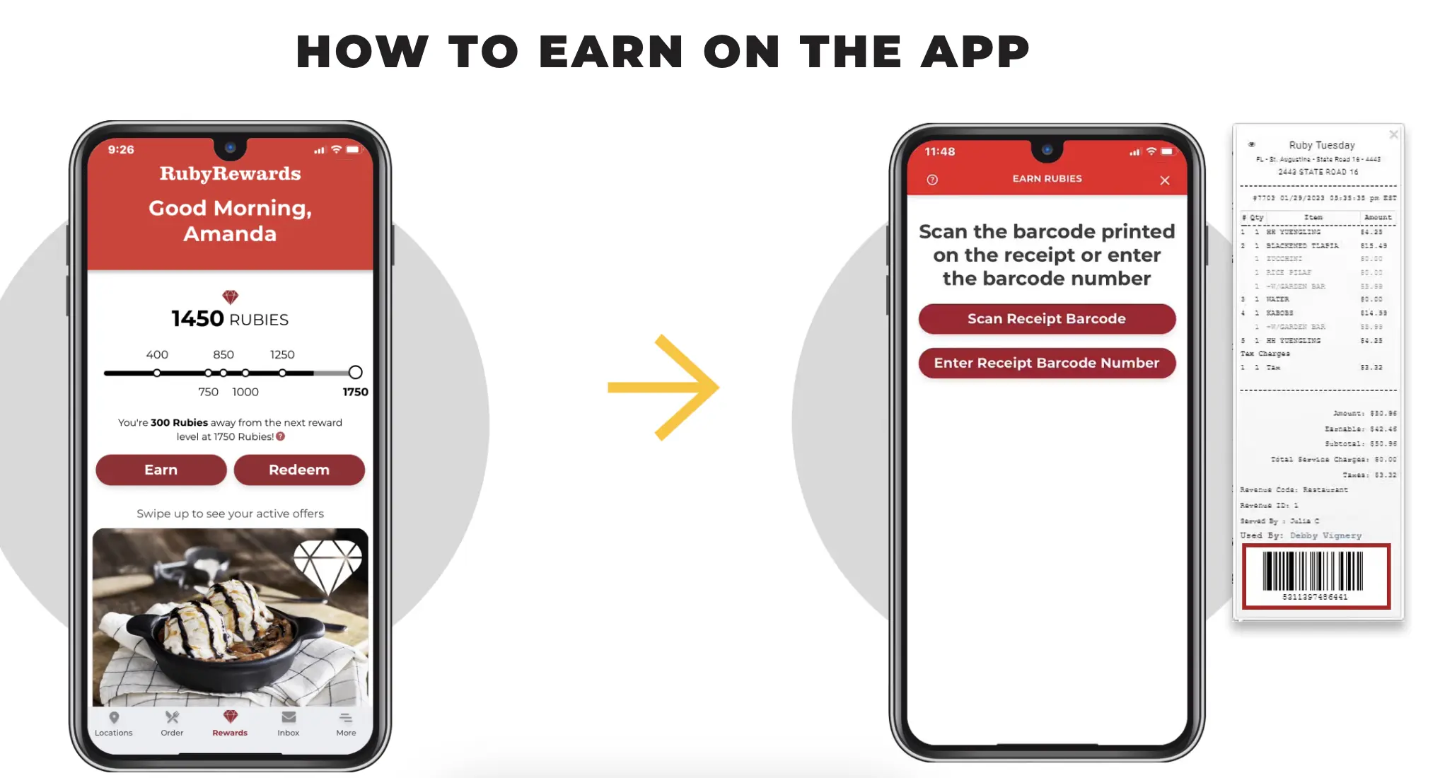 Ruby Tuesday App